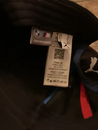 Gorra BMW Motorsport puma original negra - miniatura 3