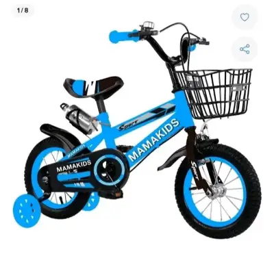 Bicicleta infantil azul aro 16 - miniatura 1