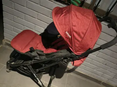 Coche de bebé Infanti rojo - miniatura 5