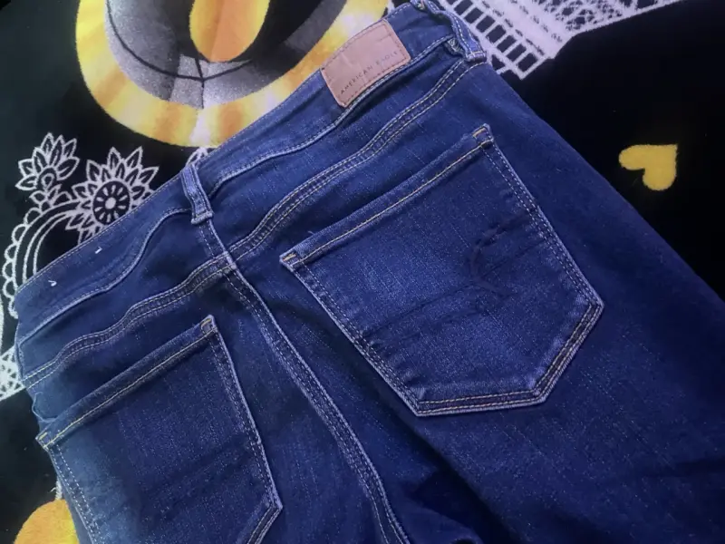 Jeans American Eagle azul oscuro - 2