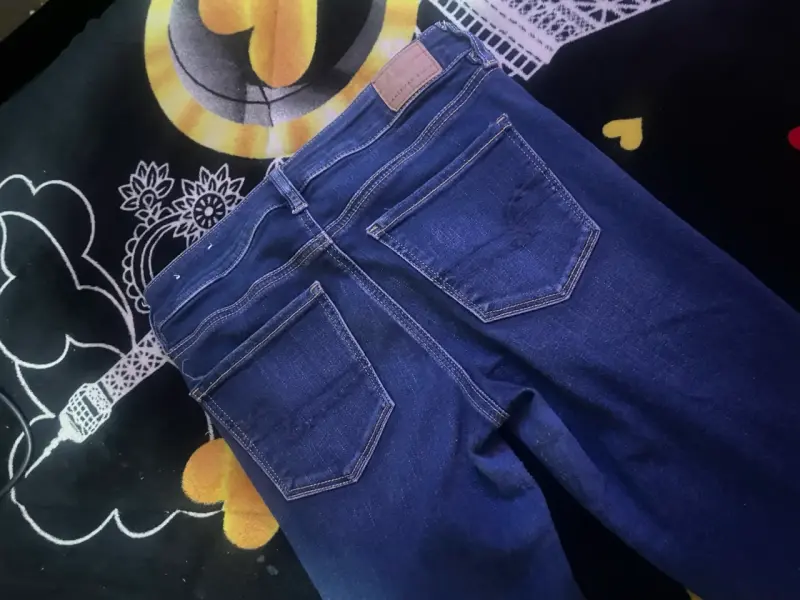 Jeans American Eagle azul oscuro - 4