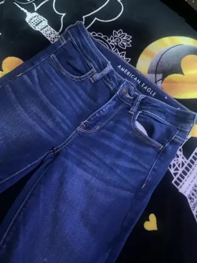 Jeans American Eagle azul oscuro - miniatura 5