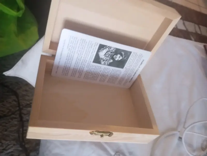 Caja de Madera para Guardar Tarot o Joyas (Arcano - 3