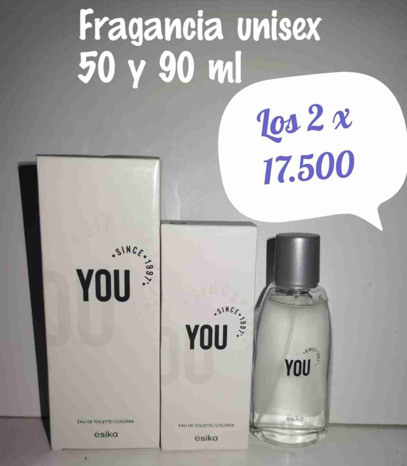 Set fragancias unisex Ésika 50ml y 90ml