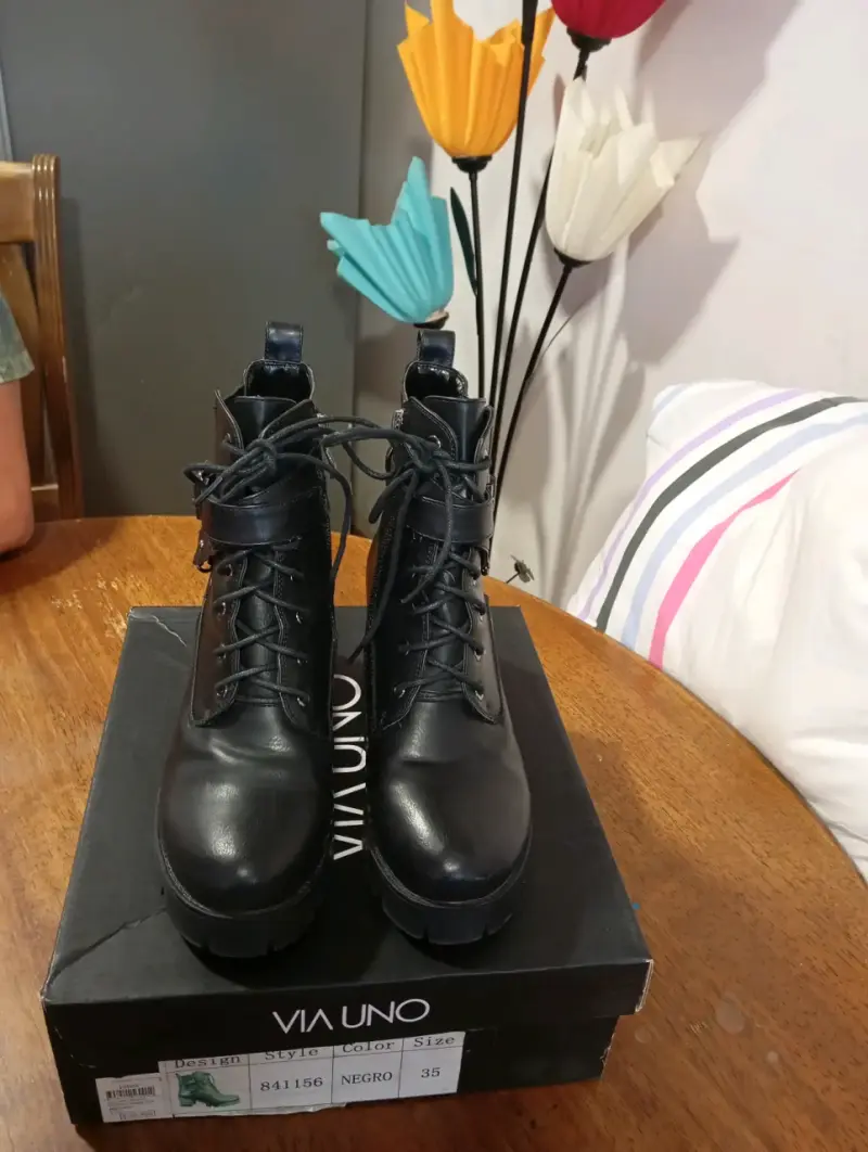 Botas negras Via Uno - 2