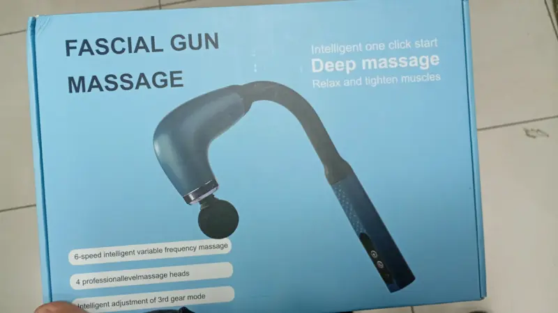 Pistola de masaje fascia gun - 5