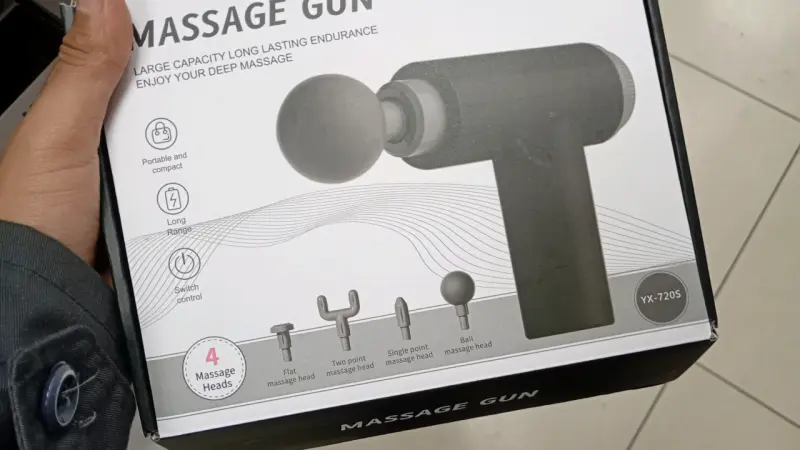Pistola de masaje fascia gun - 7