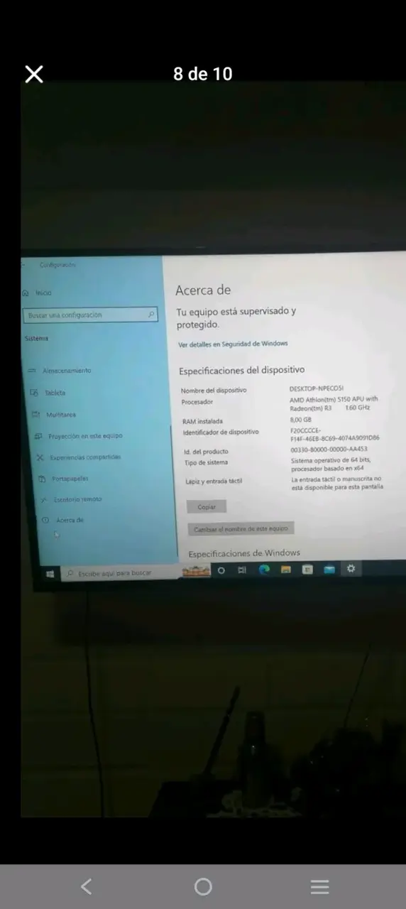 PC torre AMD Athlon con wifi - 5