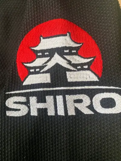 Kimono de Jiu-Jitsu negro Shiro - miniatura 2