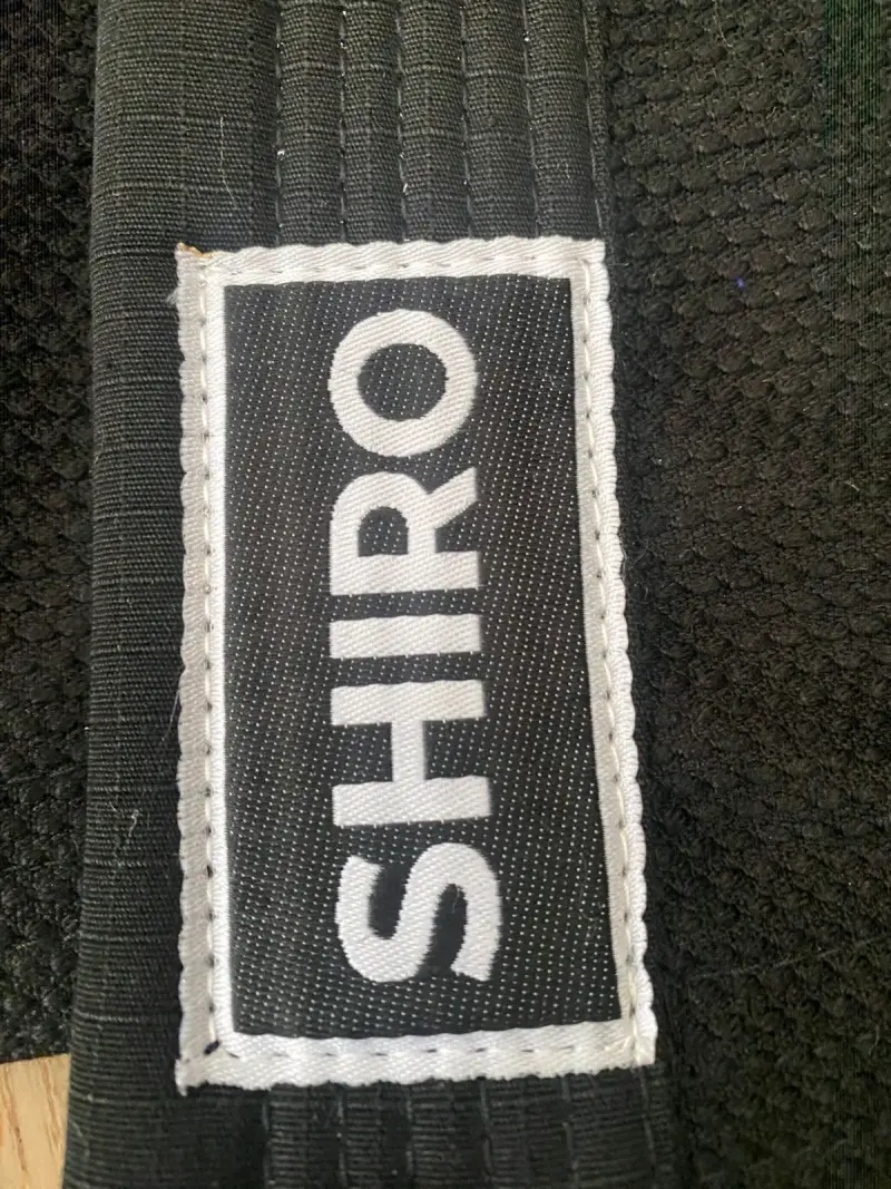 Kimono de Jiu-Jitsu negro Shiro - 3