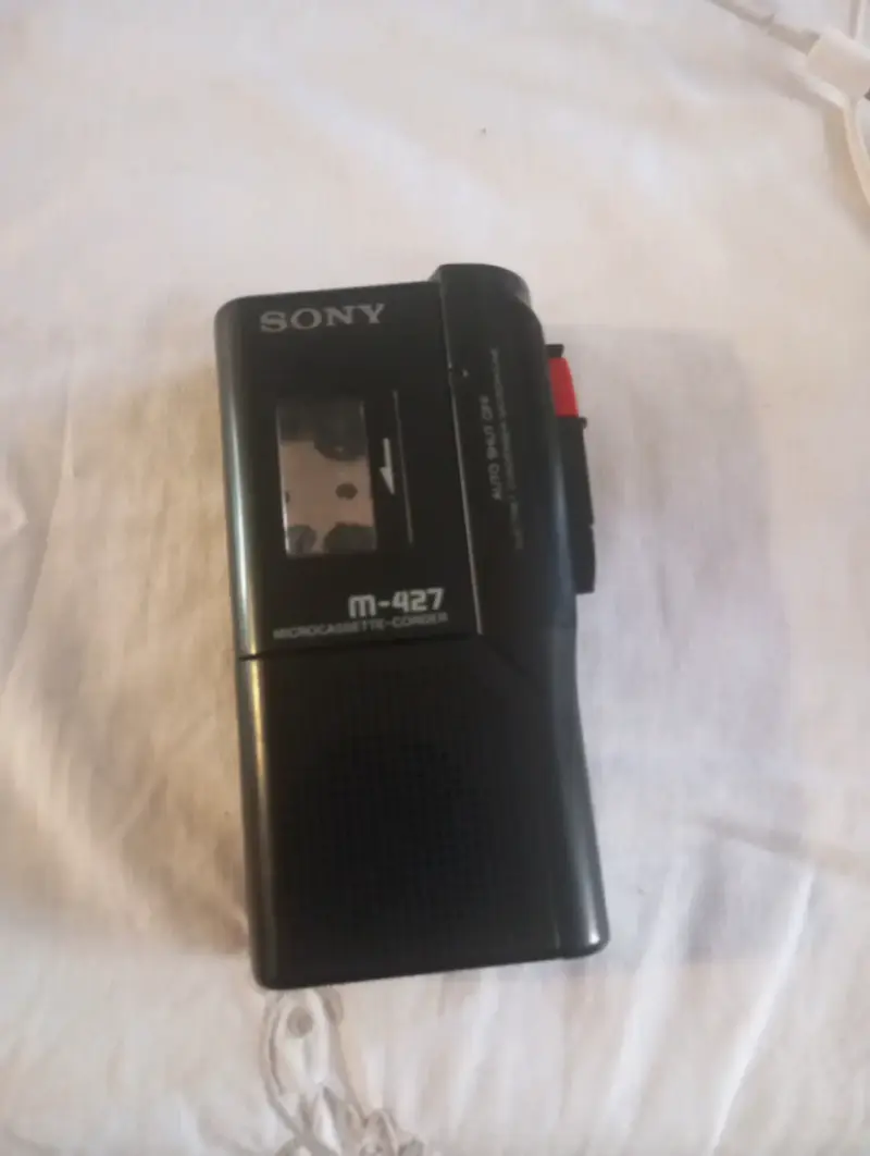 Micrograbadora de Casete Sony M-427 (Microcassette - 1