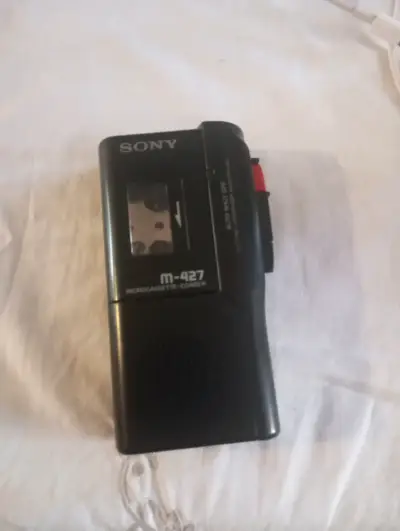 Micrograbadora de Casete Sony M-427 (Microcassette - miniatura 1