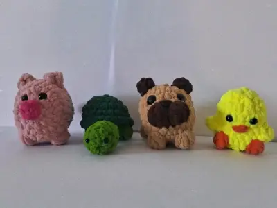 Llavero tejido de animales - miniatura 3