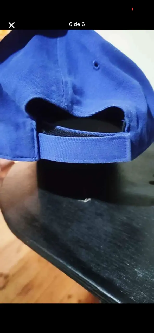 Gorra azul LA ajustable - 6