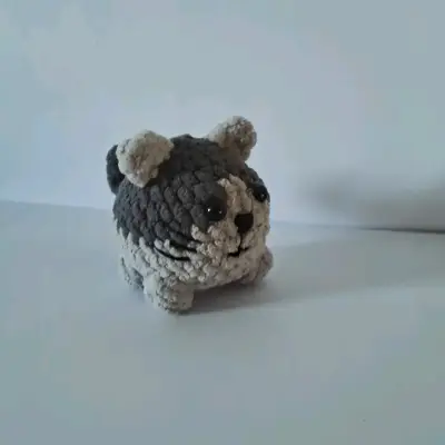 Llavero pequeño tejido a mano - miniatura 3