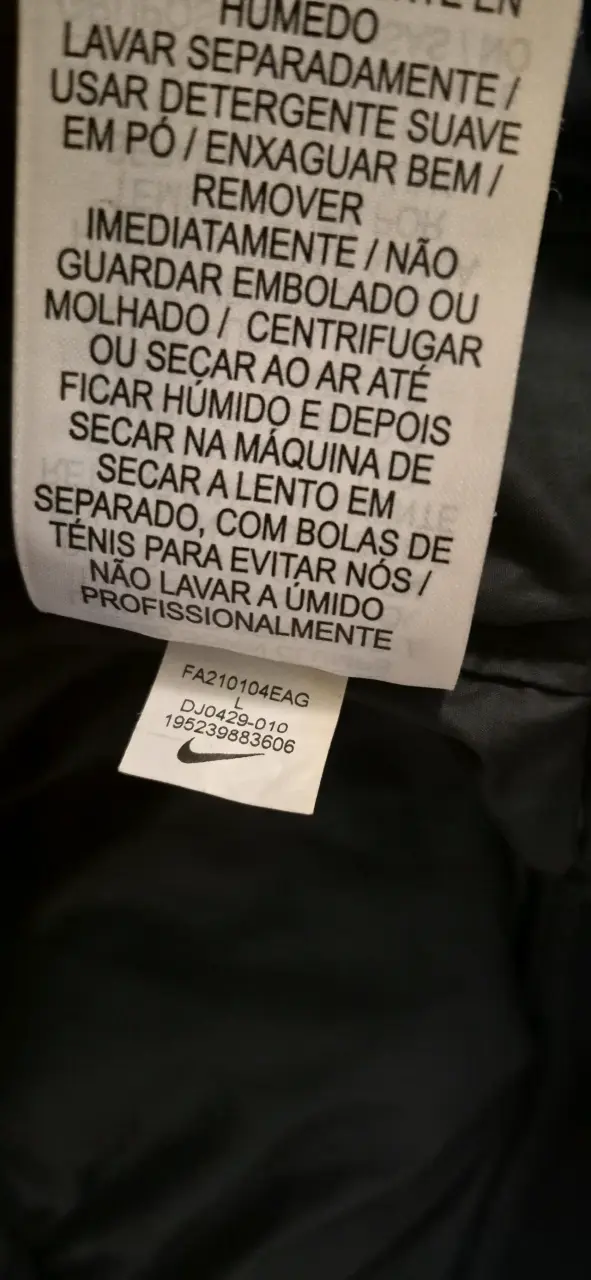 Chaqueta Nike Bomber Puffer Original Talla L - 3