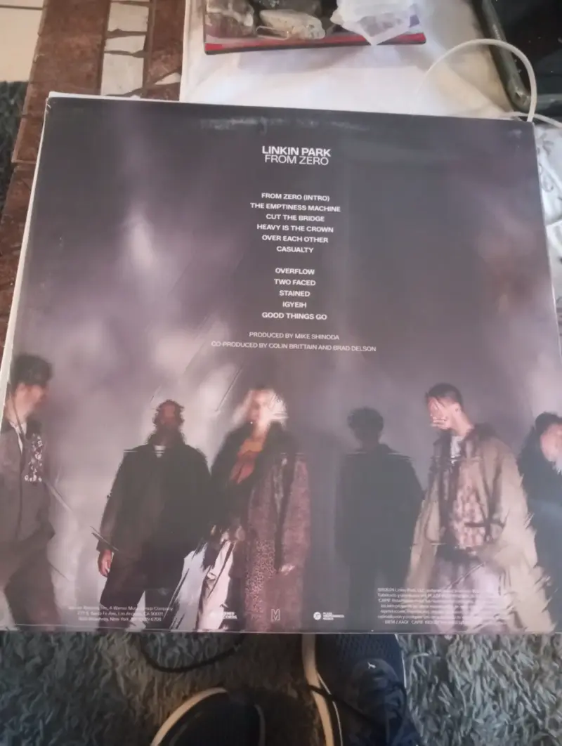 Vinilo Linkin Park - From Zero (Edición Color Turq - 2