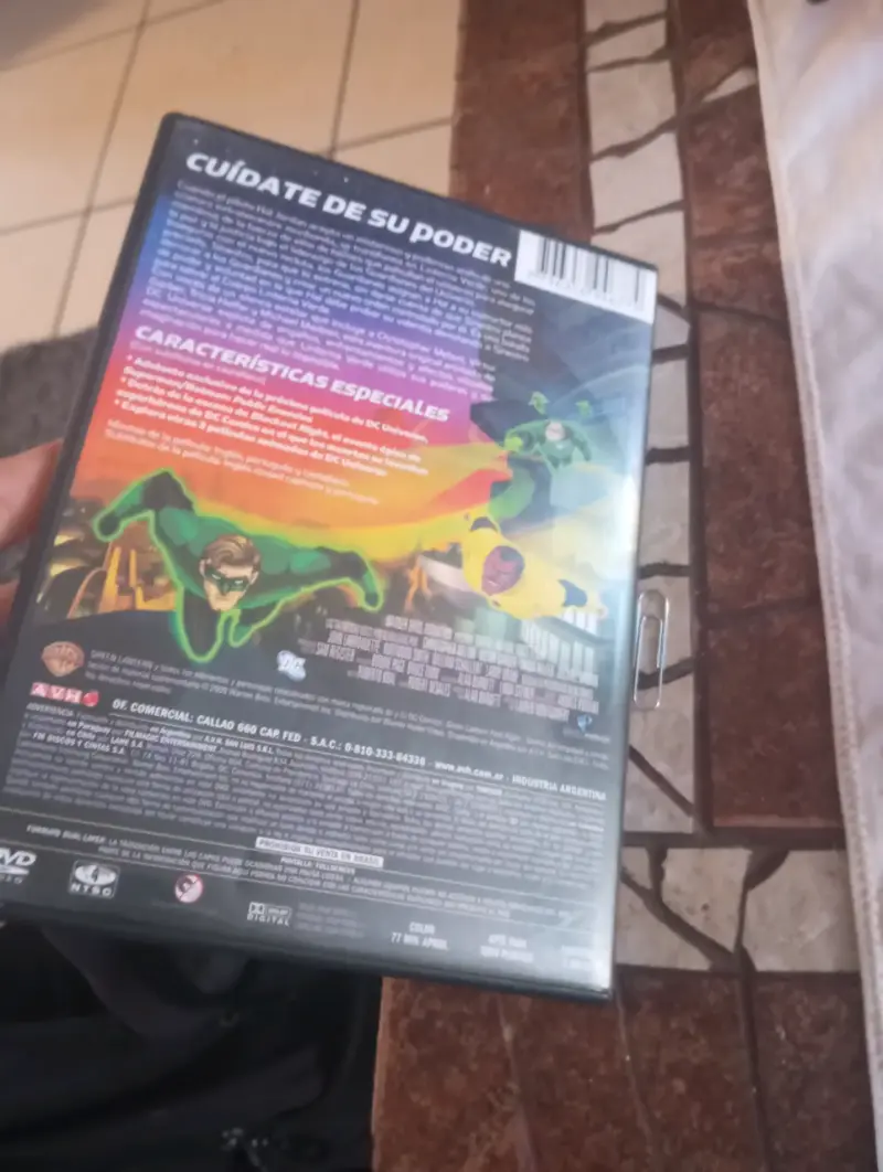DVD Linterna Verde: Primer Vuelo (Original - DC Co - 2