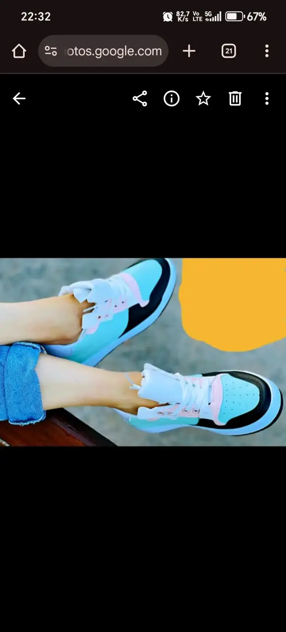 Zapatillas deportivas pastel