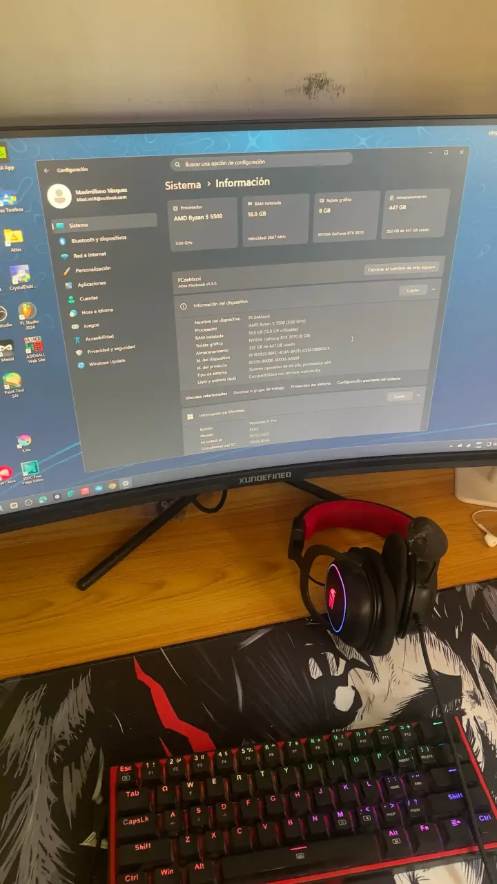 Set-up gamer - 3