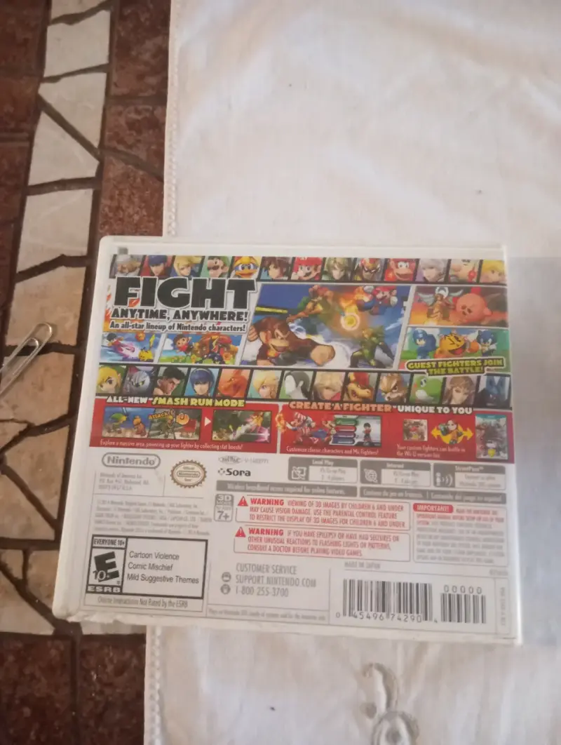 Juego Super Smash Bros - Nintendo 3DS (Original y - 4