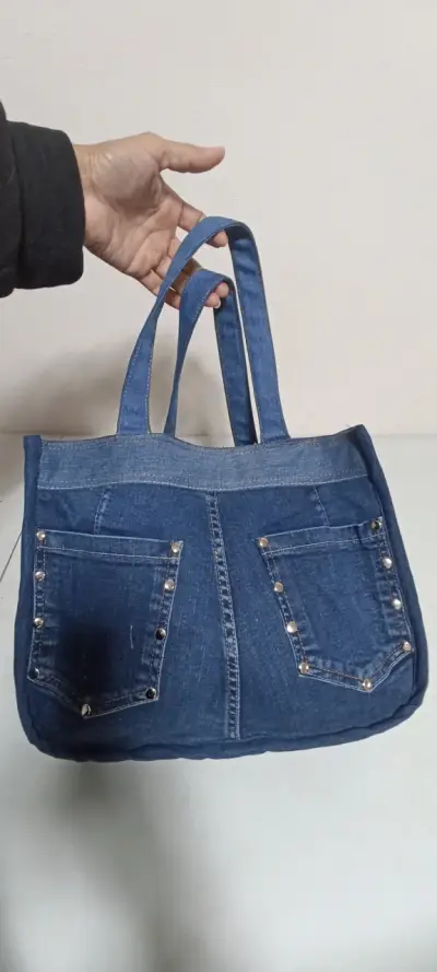 Bolso de mezclilla azul - miniatura 2