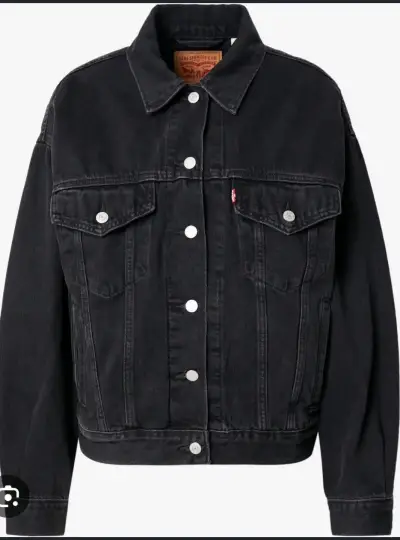 Chaqueta negra Levis talla L - miniatura 1