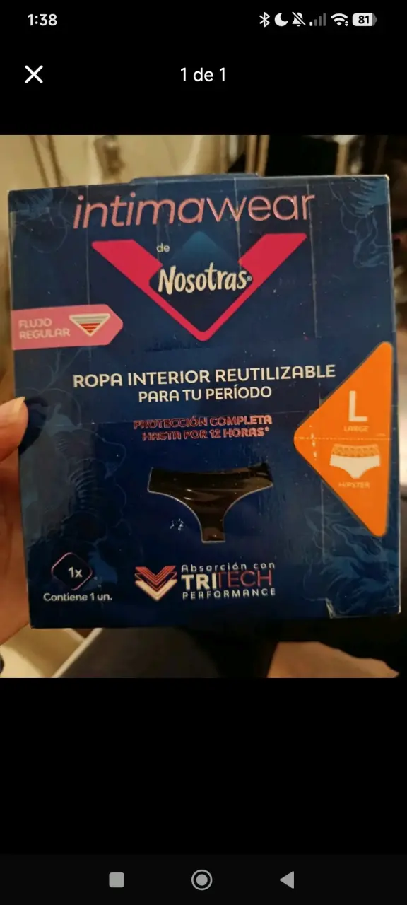 Calzón menstrual Nosotras