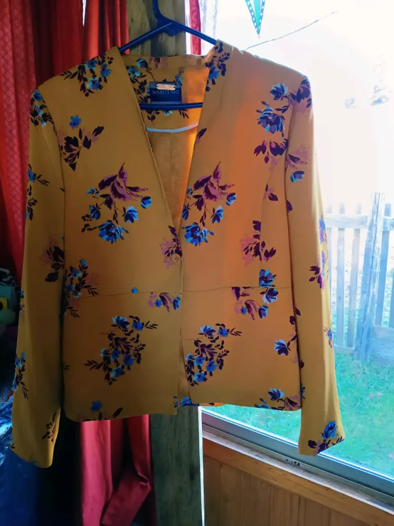 Blazer mostaza floral - 1
