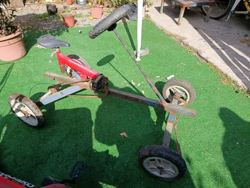 Bicicleta kart triciclo niños - 3