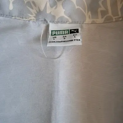 Camisa de flores Puma blanca - miniatura 3