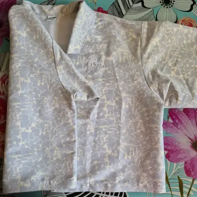 Camisa de flores Puma blanca - miniatura 4