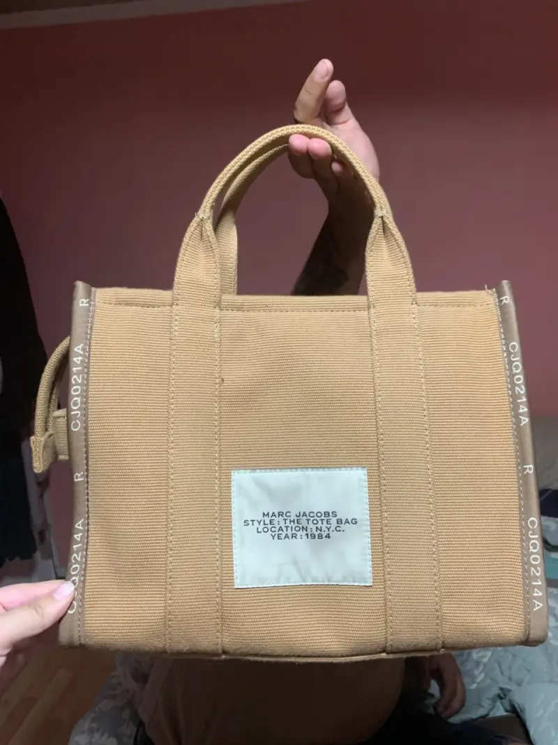 The tote bag jacquard camel mediana - Marc Jacobs - 2
