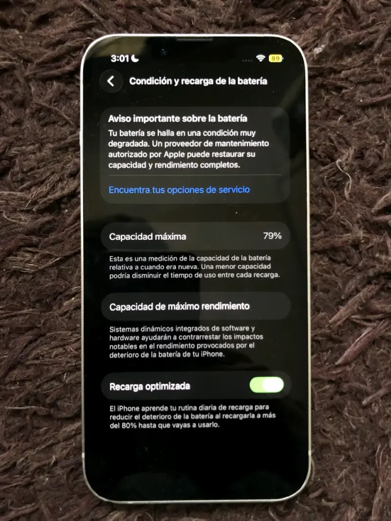iPhone 13 blanco Sin Detalles - 9
