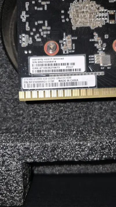 GTX1650 STORMX 4GB GDDR5 - miniatura 4