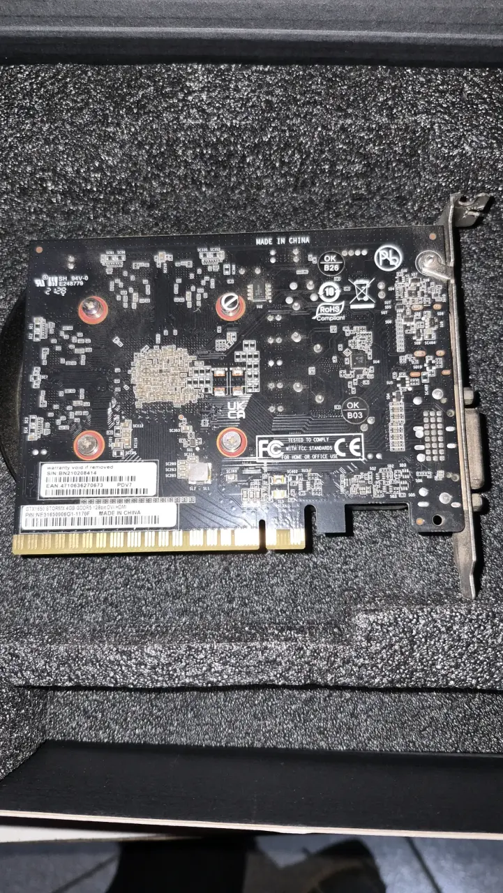 GTX1650 STORMX 4GB GDDR5 - 6