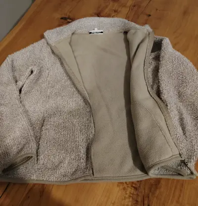 Chaqueta polar beige - miniatura 1