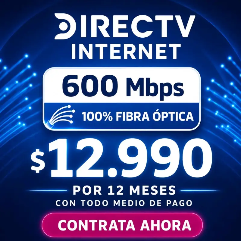 Servicio de Internet de 600 Mbps