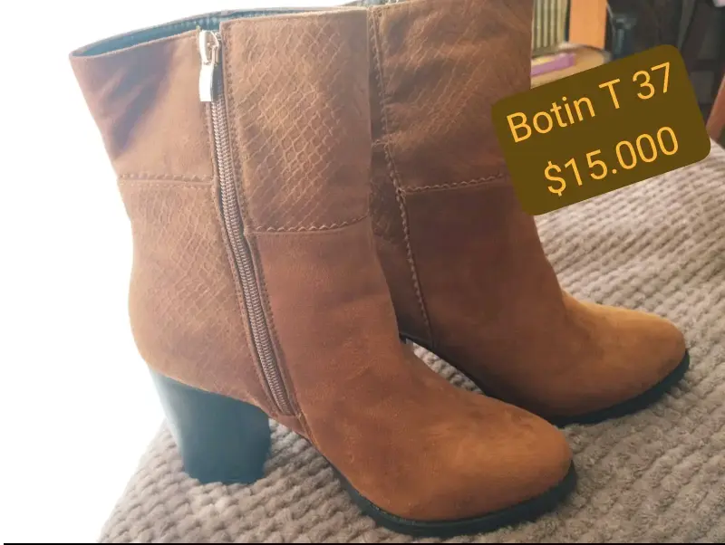 Botines marrones mujer talla 37