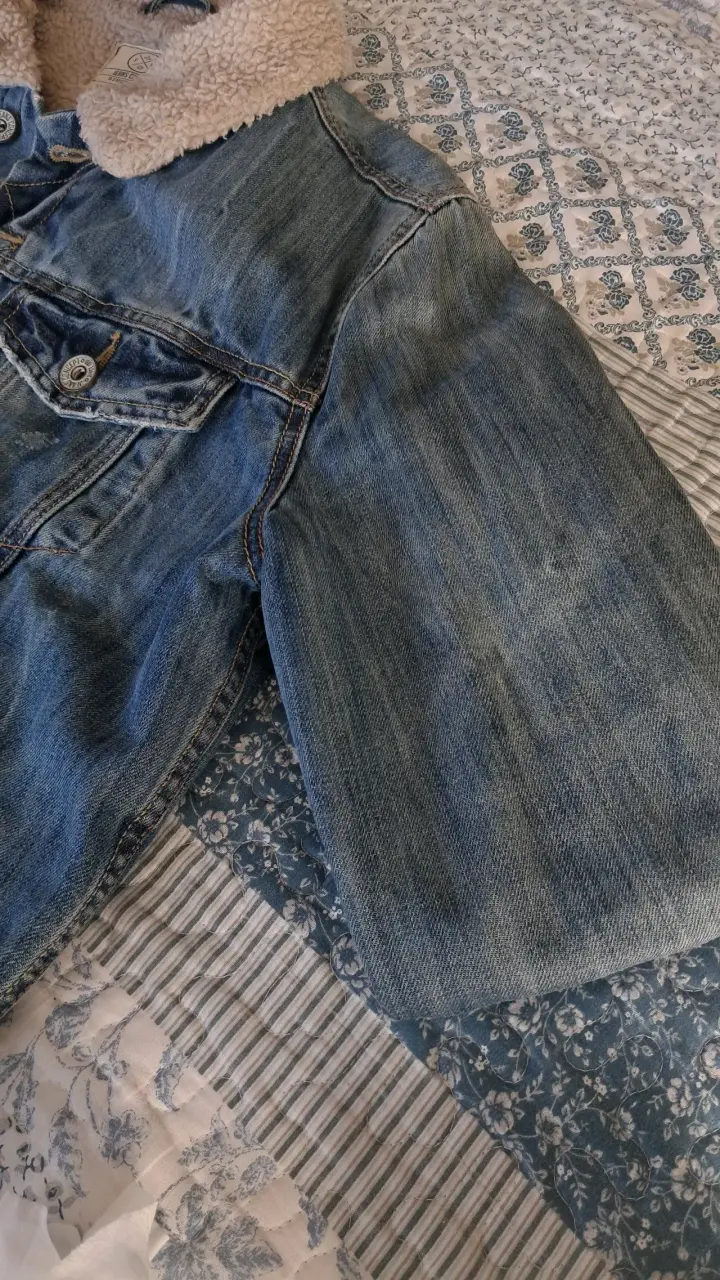 Chaqueta de mezclilla con forro - 2
