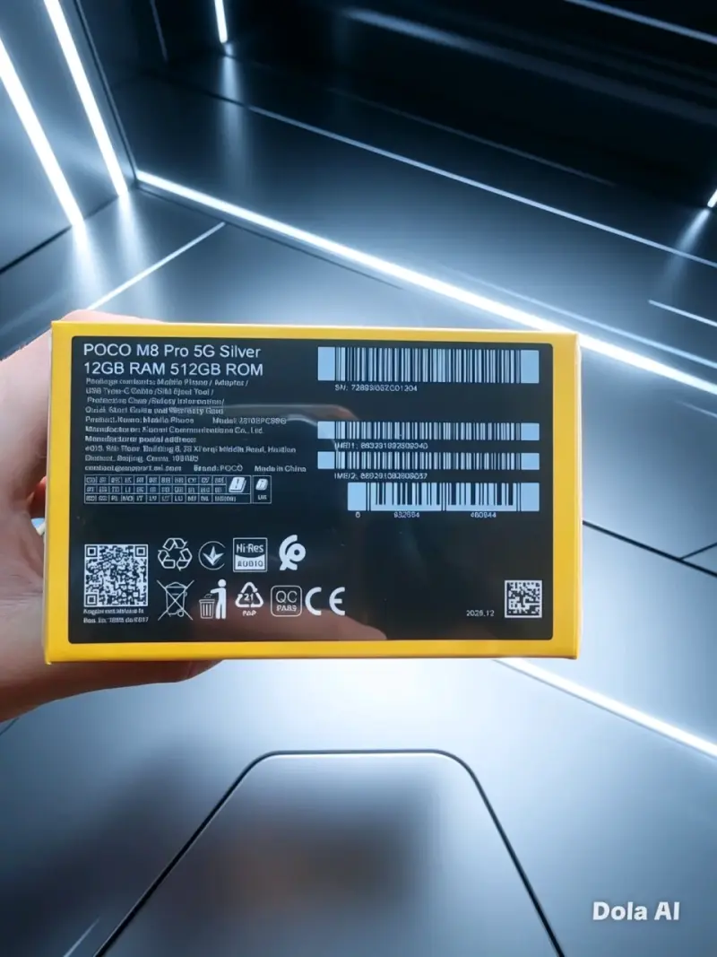 Celular POCO M8 Pro 5G - 512GB/12GB RAM (SELLADO) - 3