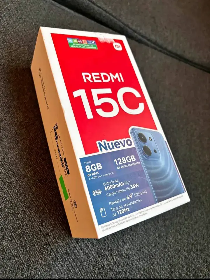 Smartphone Redmi 15C 128GB nuevo - 1