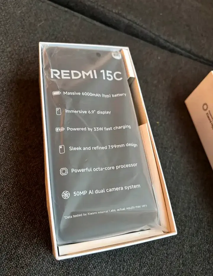 Smartphone Redmi 15C 128GB nuevo - 3
