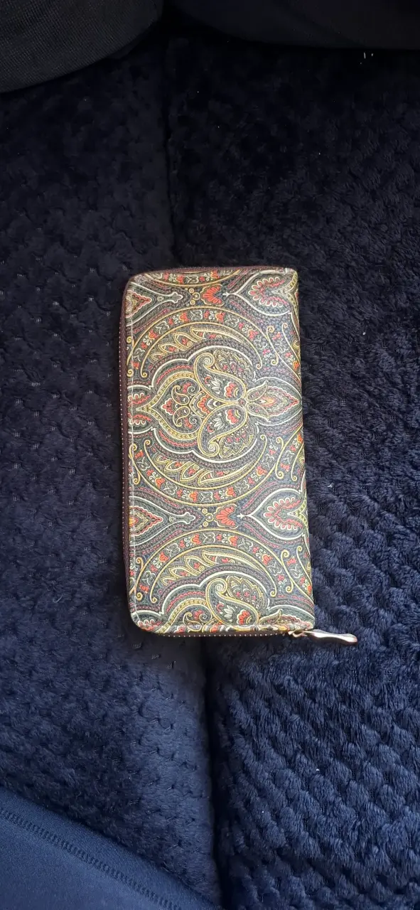 Billetera estampado paisley - 2