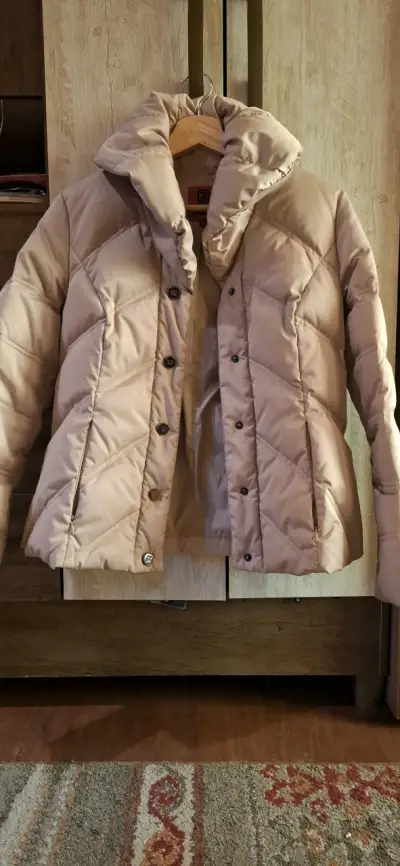 Chaqueta acolchada beige - miniatura 1