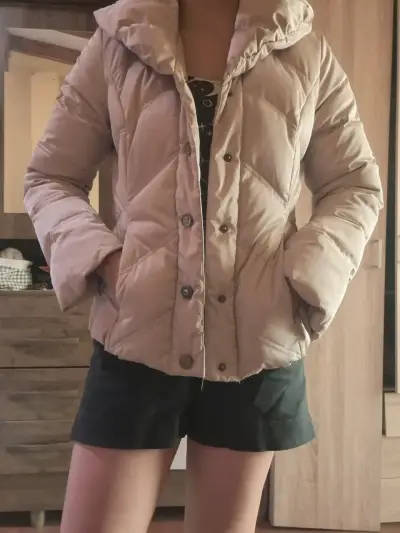 Chaqueta acolchada beige - miniatura 5