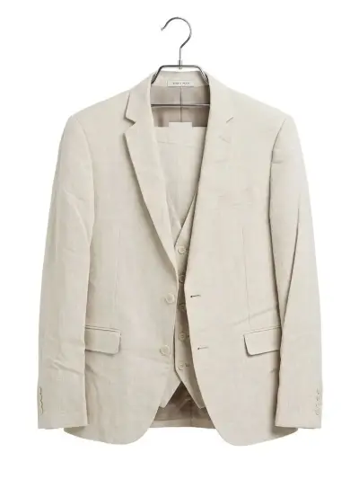 TRAJE 100% LINO - Zara Man - miniatura 1