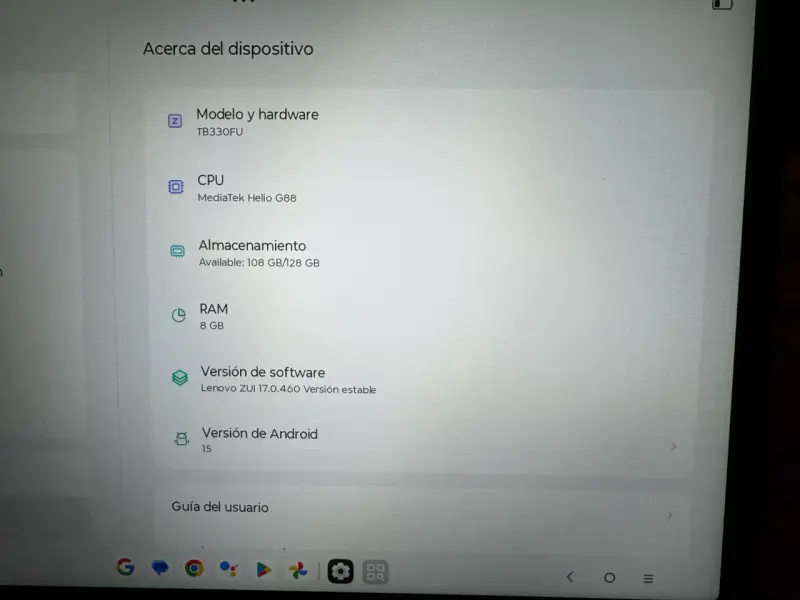 Tablet Lenovo Tab M11 con boleta nueva - 5