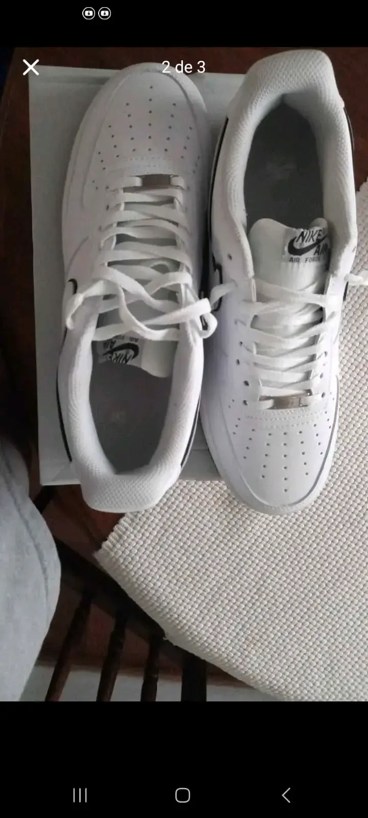 Zapatillas blancas deportivas Nike - 1