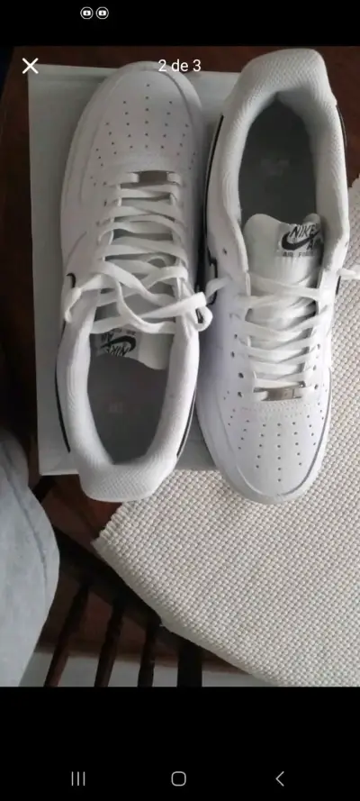 Zapatillas blancas deportivas Nike - miniatura 1
